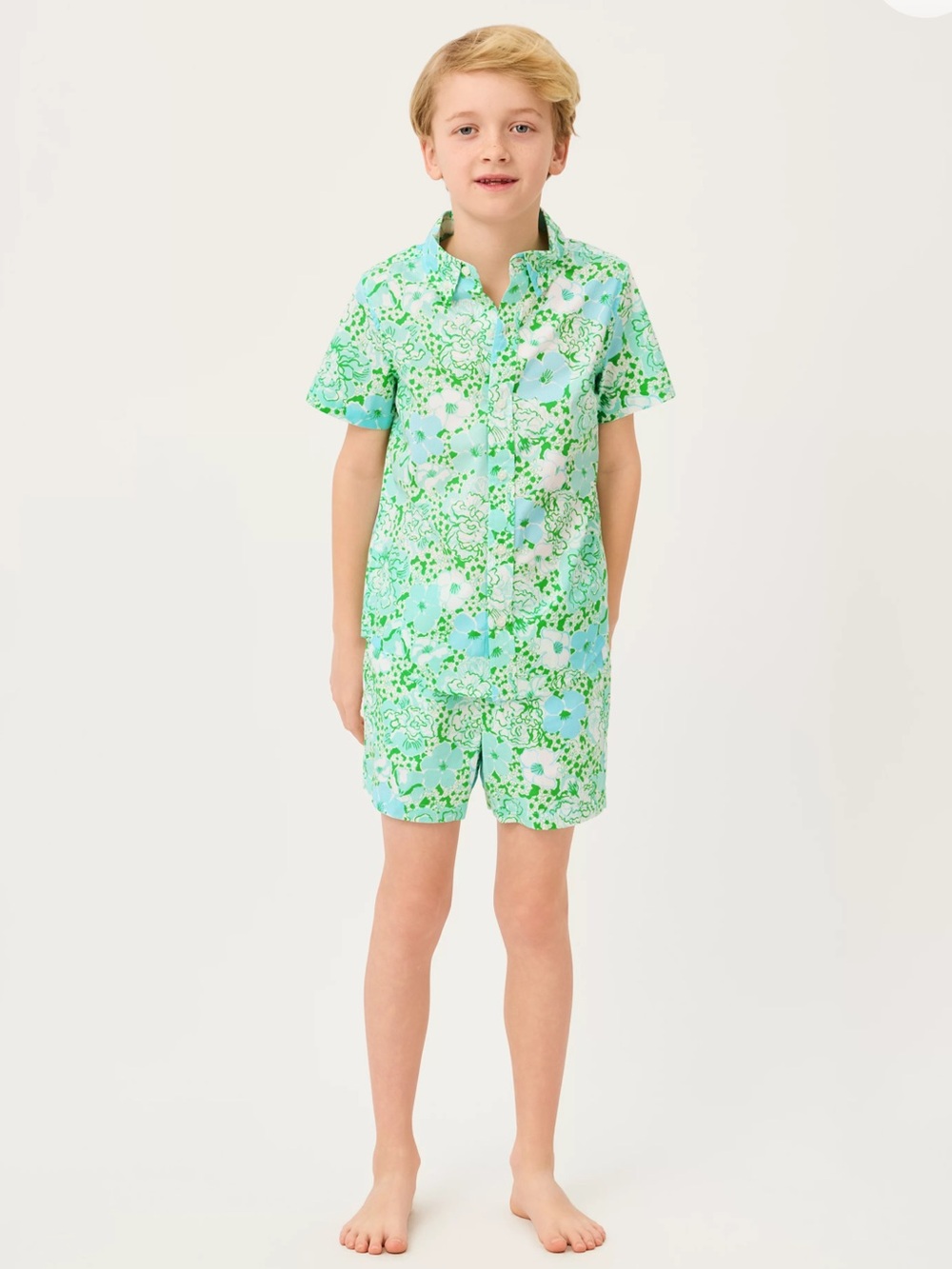 Lilly Pulitzer | Janie and Jack Boys Lavin Button Down Shirt